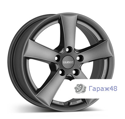 Dezent TX R15 / 6J PCD 4x108 ET 46 ЦО 63.4 Литые Графит матовый